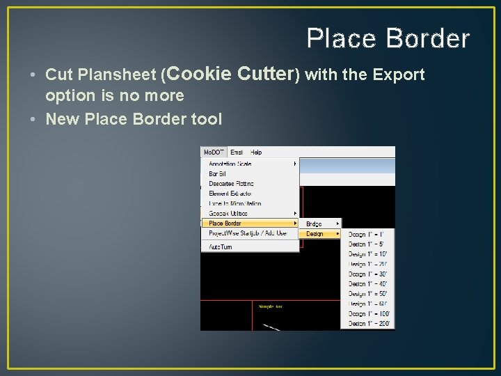 Place Border • Cut Plansheet (Cookie Cutter) with the Export option is no more Place Border • Cut Plansheet (Cookie Cutter) with the Export option is no more