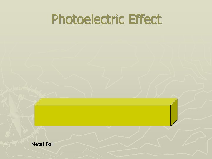 Photoelectric Effect Metal Foil 