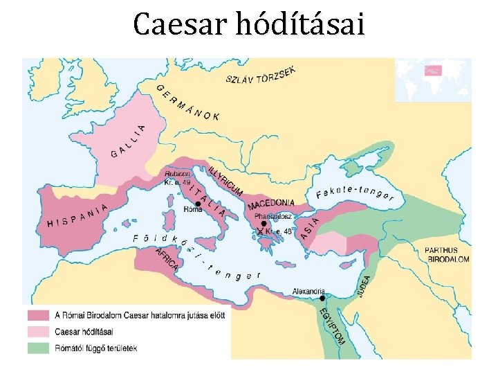 Caesar hódításai 