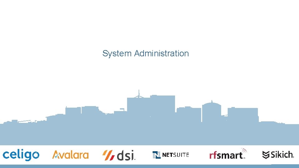 System Administration 