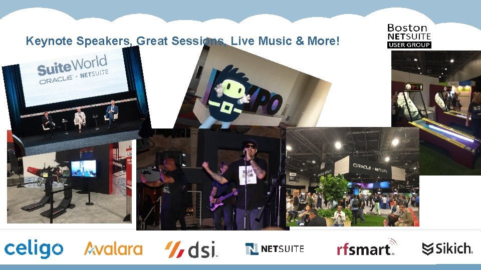 Keynote Speakers, Great Sessions, Live Music & More! 