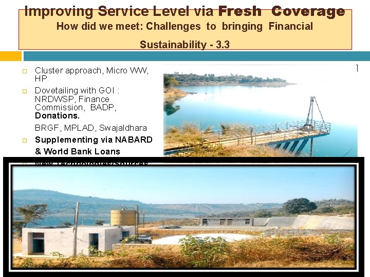Improving Service Level via Fresh Coverage How did we meet: Challenges to bringing Financial