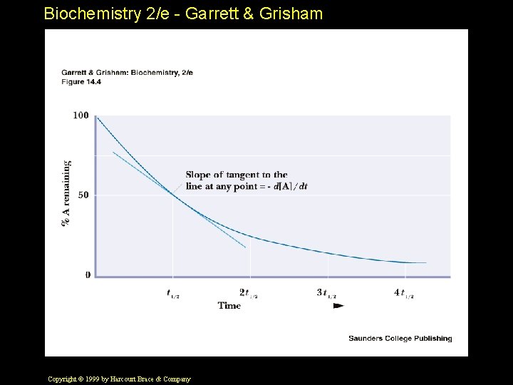 Biochemistry 2/e - Garrett & Grisham Copyright © 1999 by Harcourt Brace & Company