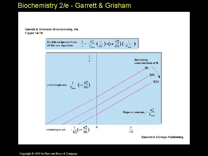 Biochemistry 2/e - Garrett & Grisham Copyright © 1999 by Harcourt Brace & Company