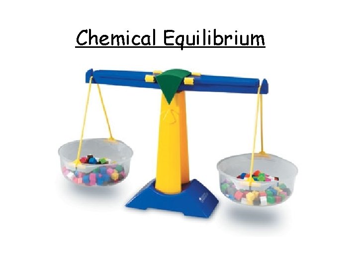 Chemical Equilibrium 