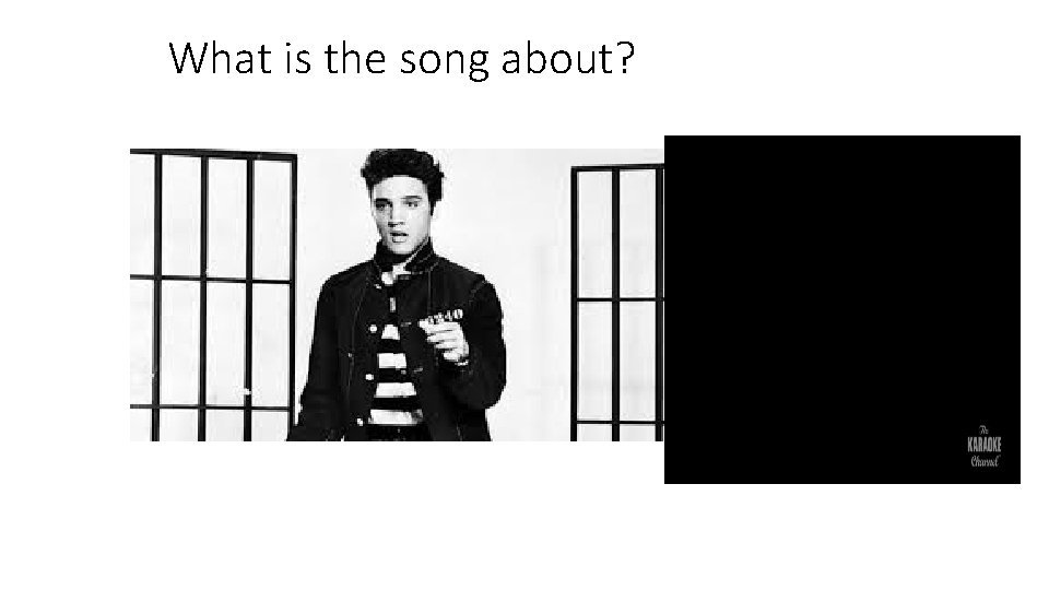 What is the song about? 