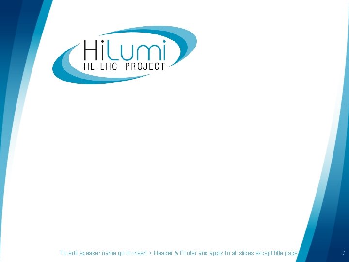 To edit speaker name go to Insert > Header & Footer and apply to