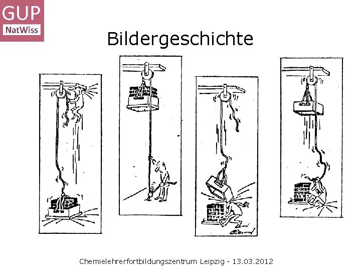 Bildergeschichte Chemielehrerfortbildungszentrum Leipzig - 13. 03. 2012 