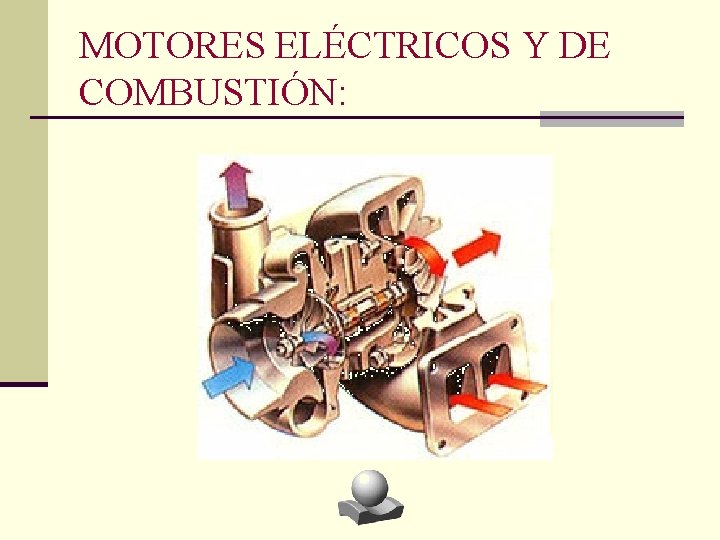 MOTORES ELÉCTRICOS Y DE COMBUSTIÓN: 