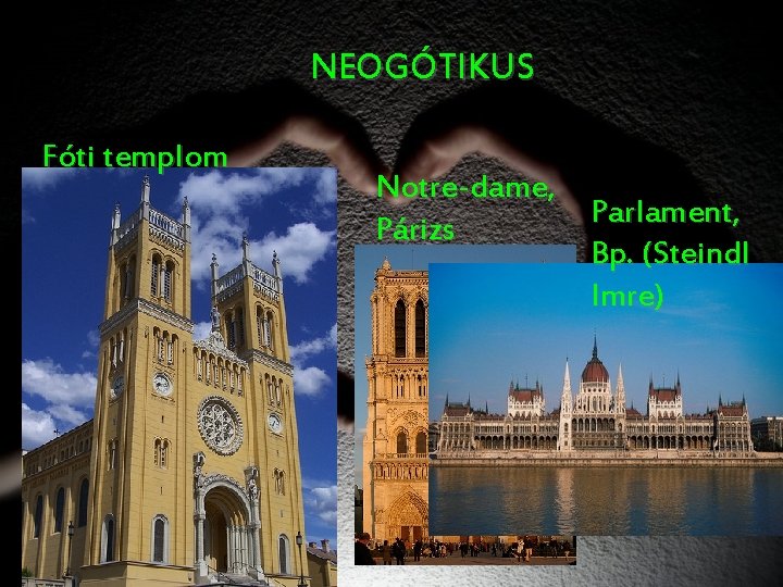 NEOGÓTIKUS Fóti templom Notre-dame, Parlament, Párizs Bp. (Steindl Imre) 