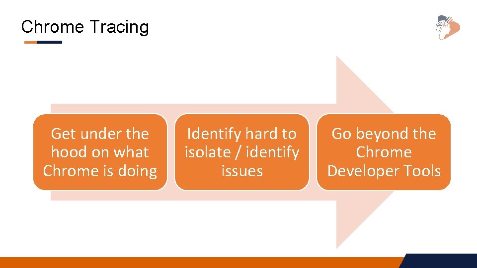 Chrome Tracing Get under the hood on what Chrome is doing Identify hard to Chrome Tracing Get under the hood on what Chrome is doing Identify hard to