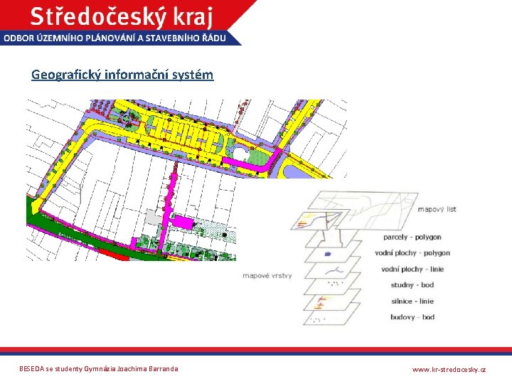 Geografický informační systém BESEDA se studenty Gymnázia Joachima Barranda www. kr-stredocesky. cz 