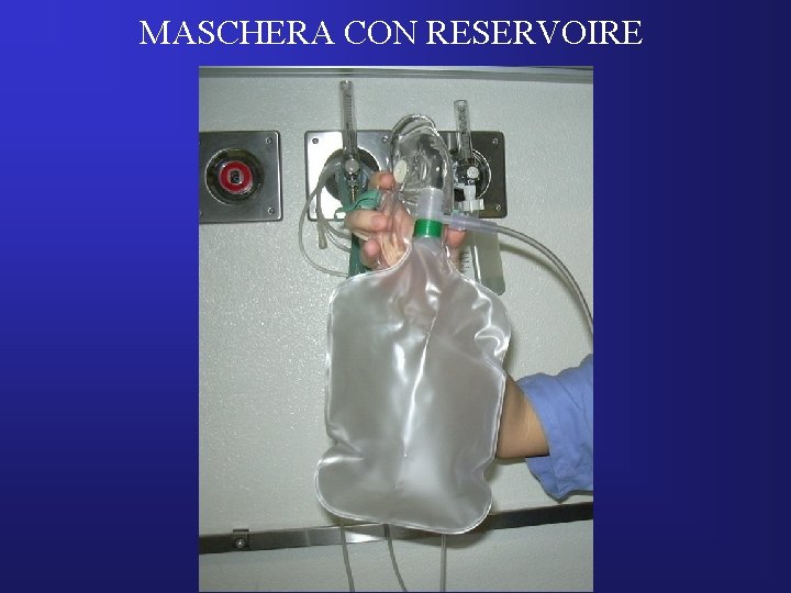 MASCHERA CON RESERVOIRE 