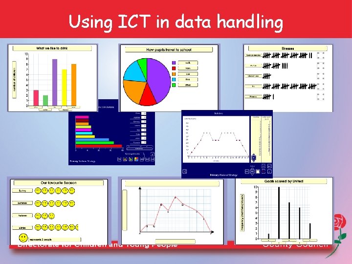Using ICT in data handling 