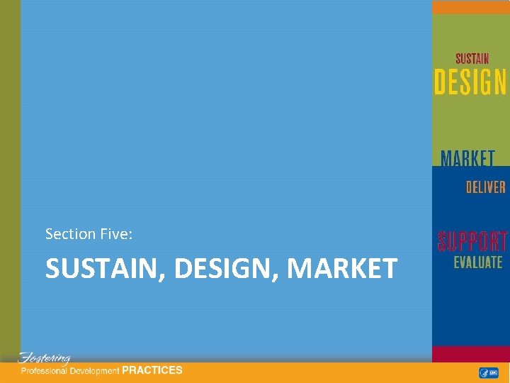 Section Five: SUSTAIN, DESIGN, MARKET 