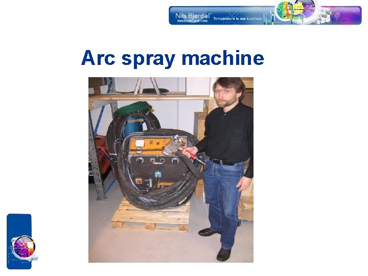 Arc spray machine 