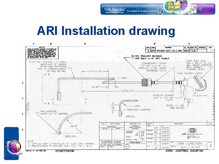 ARI Installation drawing 