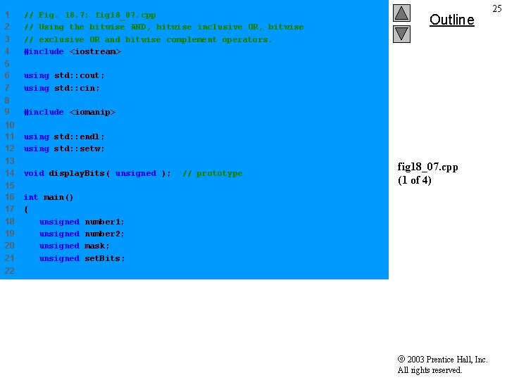 1 2 3 4 // Fig. 18. 7: fig 18_07. cpp // Using the