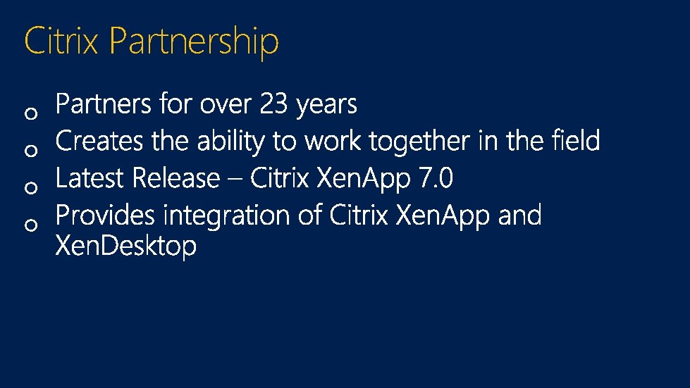 Citrix Partnership 