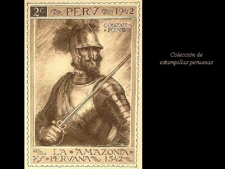 Colección de estampillas peruanas 