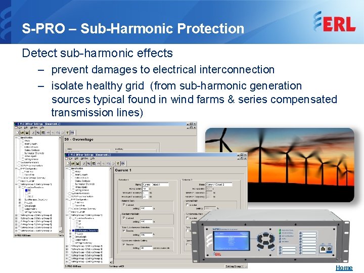 S-PRO – Sub-Harmonic Protection Detect sub-harmonic effects – prevent damages to electrical interconnection –