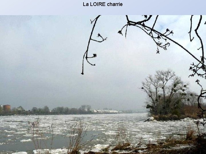 La LOIRE charrie 