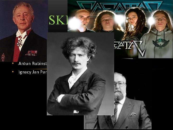 POLJSKI GLAZBENICI • Wanda Landowska • Krzyszotv Pendercki • Sceptic • Antun Rubinstein • POLJSKI GLAZBENICI • Wanda Landowska • Krzyszotv Pendercki • Sceptic • Antun Rubinstein •