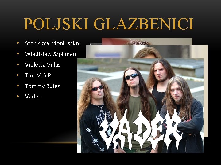 POLJSKI GLAZBENICI • Stanislaw Moniuszko • Wladislaw Szpilman • Violetta Villas • The M. POLJSKI GLAZBENICI • Stanislaw Moniuszko • Wladislaw Szpilman • Violetta Villas • The M.
