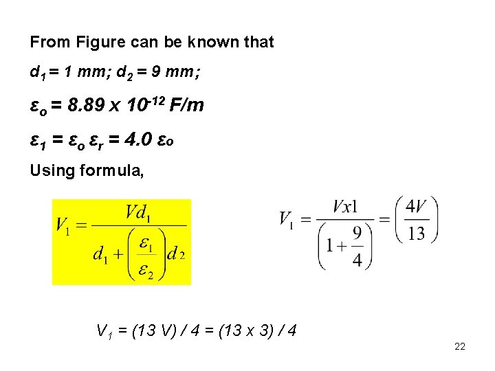 From Figure can be known that d 1 = 1 mm; d 2 =
