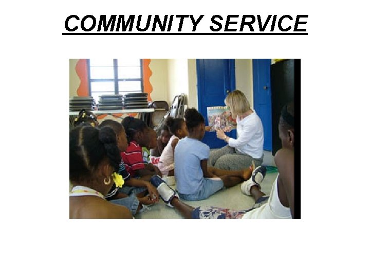 COMMUNITY SERVICE 
