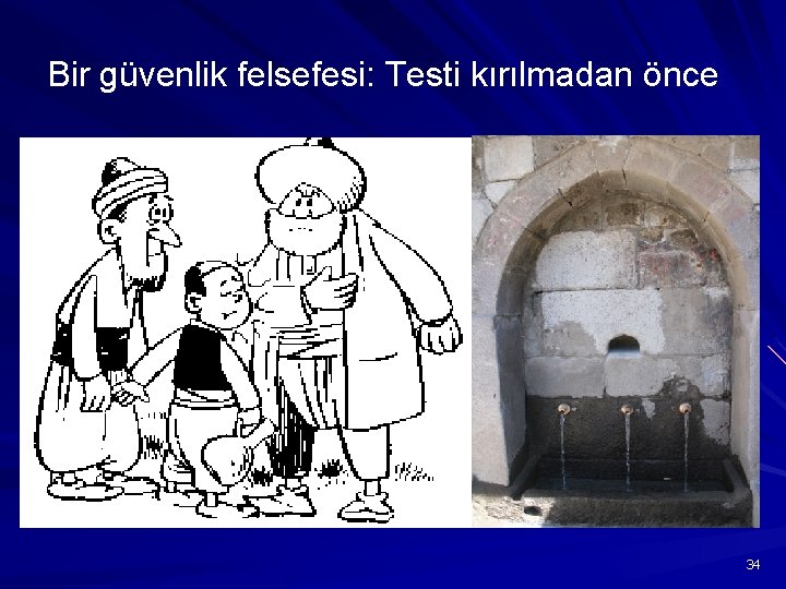 Bir güvenlik felsefesi: Testi kırılmadan önce 34 