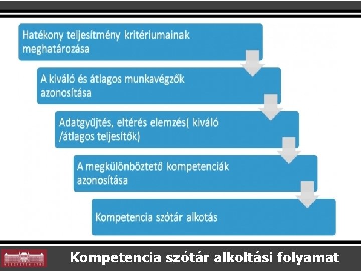 Kompetencia szótár alkoltási folyamat Kompetencia szótár alkoltási folyamat