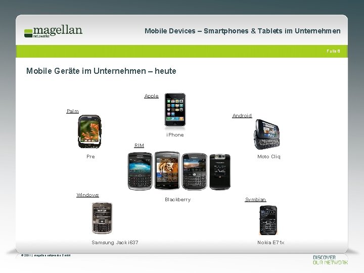 Mobile Devices – Smartphones & Tablets im Unternehmen Folie 8 Mobile Geräte im Unternehmen