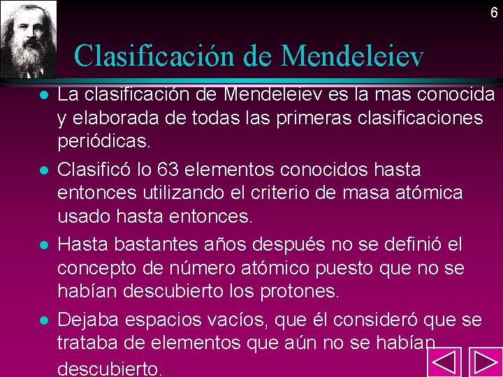 LA TABLA PERIDICA 1 2 Contenidos 1 Primeras