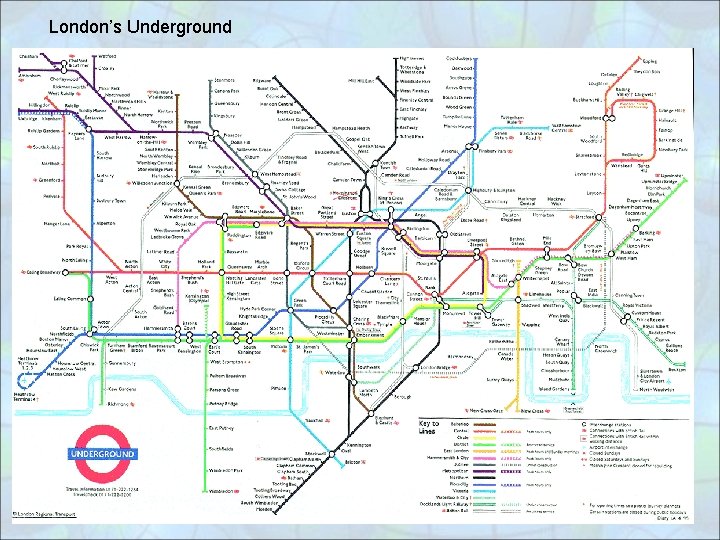 London’s Underground 