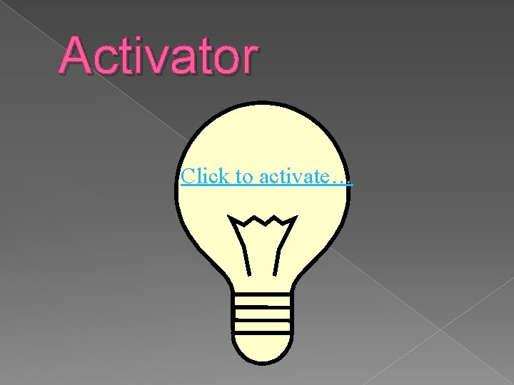 Activator Click to activate… 