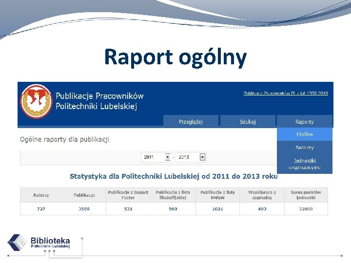 Raport ogólny 