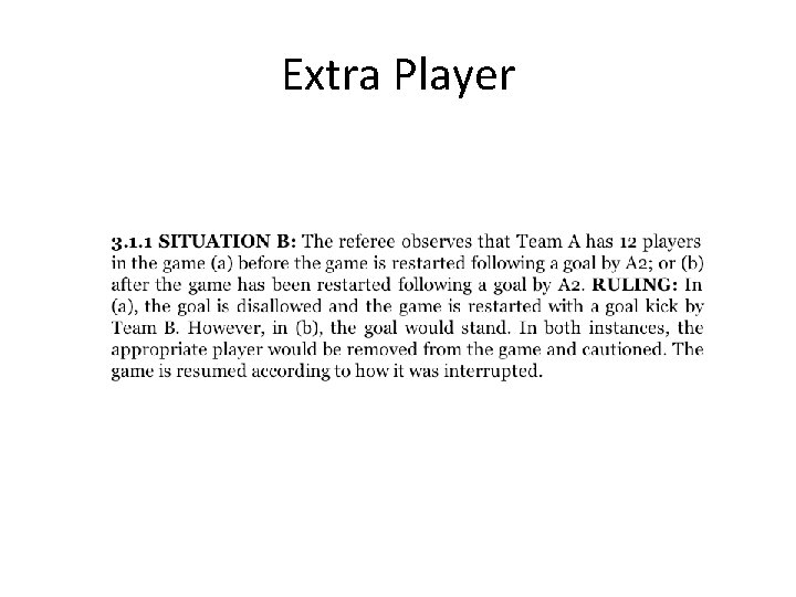 Extra Player 