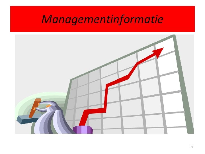 Managementinformatie 13 