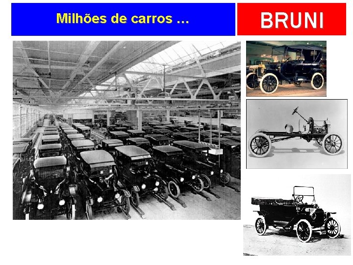Milhões de carros … BRUNI 