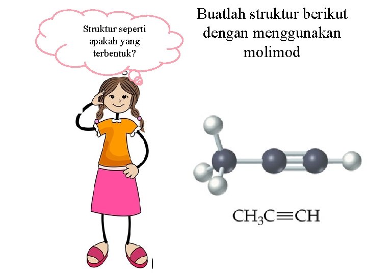 Bagaimana Bila Struktur seperti masing-masing 1 apakah yang atom H yang terikat terbentuk? pada