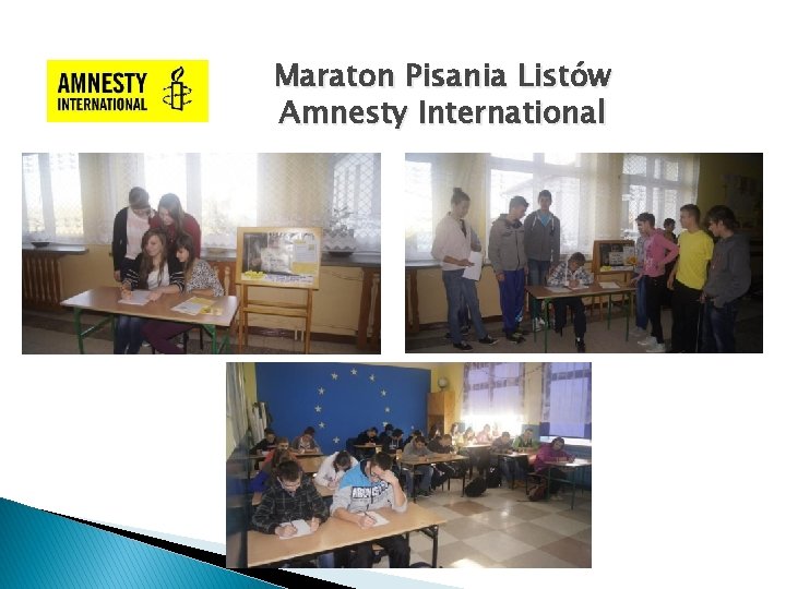Maraton Pisania Listów Amnesty International 