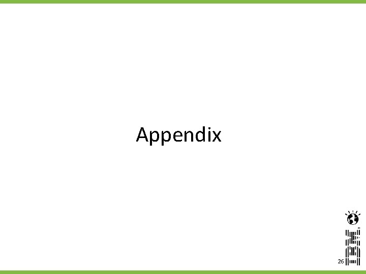 Appendix 26 