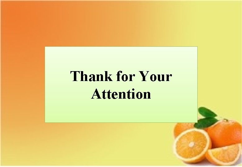 Thank for Your Attention Thank for Your Attention