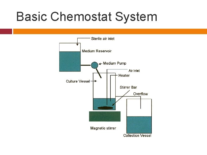 Basic Chemostat System Basic Chemostat System