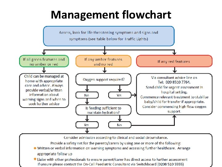 Management flowchart 