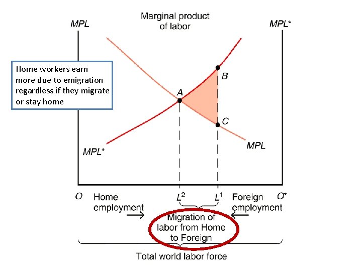 Home workers earn more due to emigration regardless if they migrate or stay home