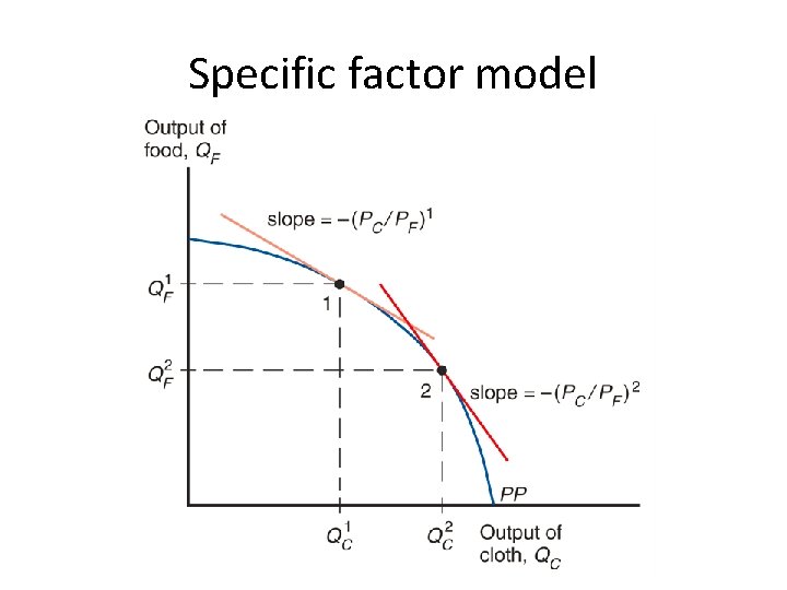 Specific factor model 