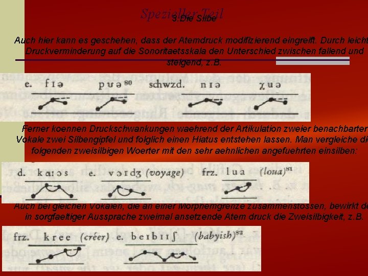 Spezieller Teil 3. Die Silbe Auch hier kann es geschehen, dass der Atemdruck modifizierend