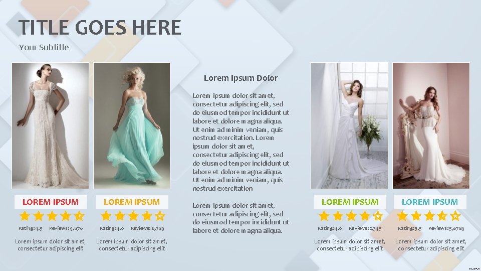 TITLE GOES HERE Your Subtitle Lorem Ipsum Dolor Lorem ipsum dolor sit amet, consectetur